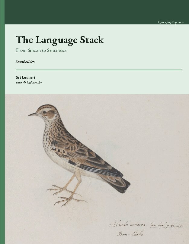 Set Lonnert - The language stack : from silicon to semantics, Häftad. Tillgänglighet: Lägg i varukorg