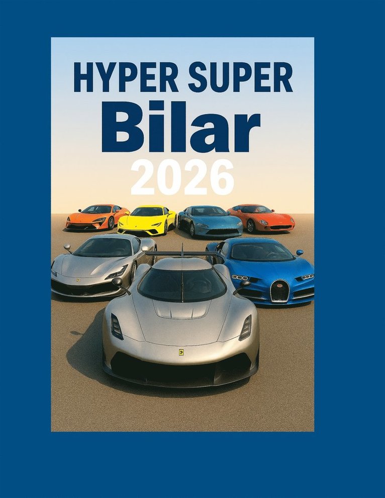Lars K . Ericson - Hyper-Super Bilar 2026: Ingenjörskonst bortom det extrema, E-bok