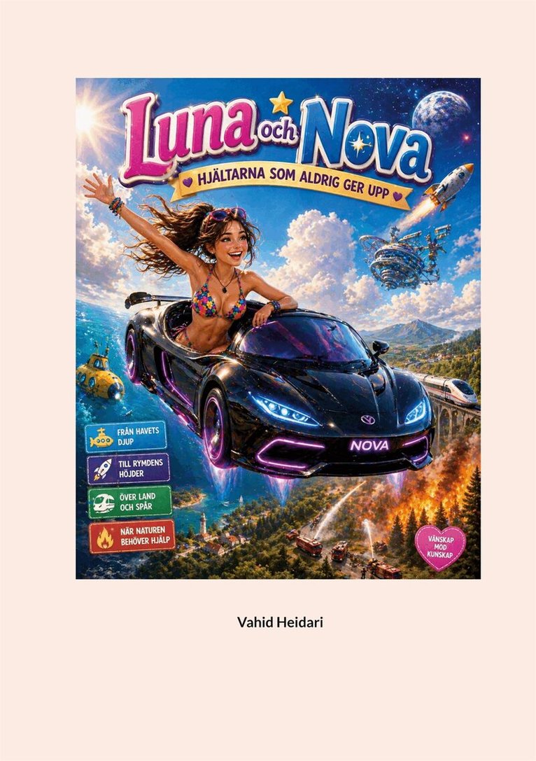 Vahid Heidari - Luna och Nova: Hjältarna som aldrig ger upp, E-bok