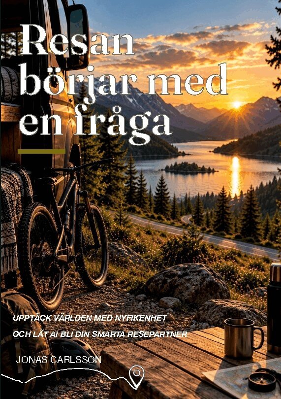 Jonas Carlsson - Resan börjar med en fråga, Häftad. Tillgänglighet: Lägg i varukorg