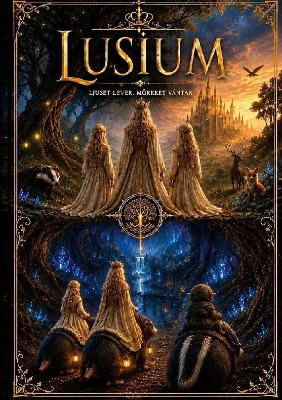 Maria Andersson - Lusium : Ljuset lever. Mörkret väntar., Inbunden. Tillgänglighet: Lägg i varukorg