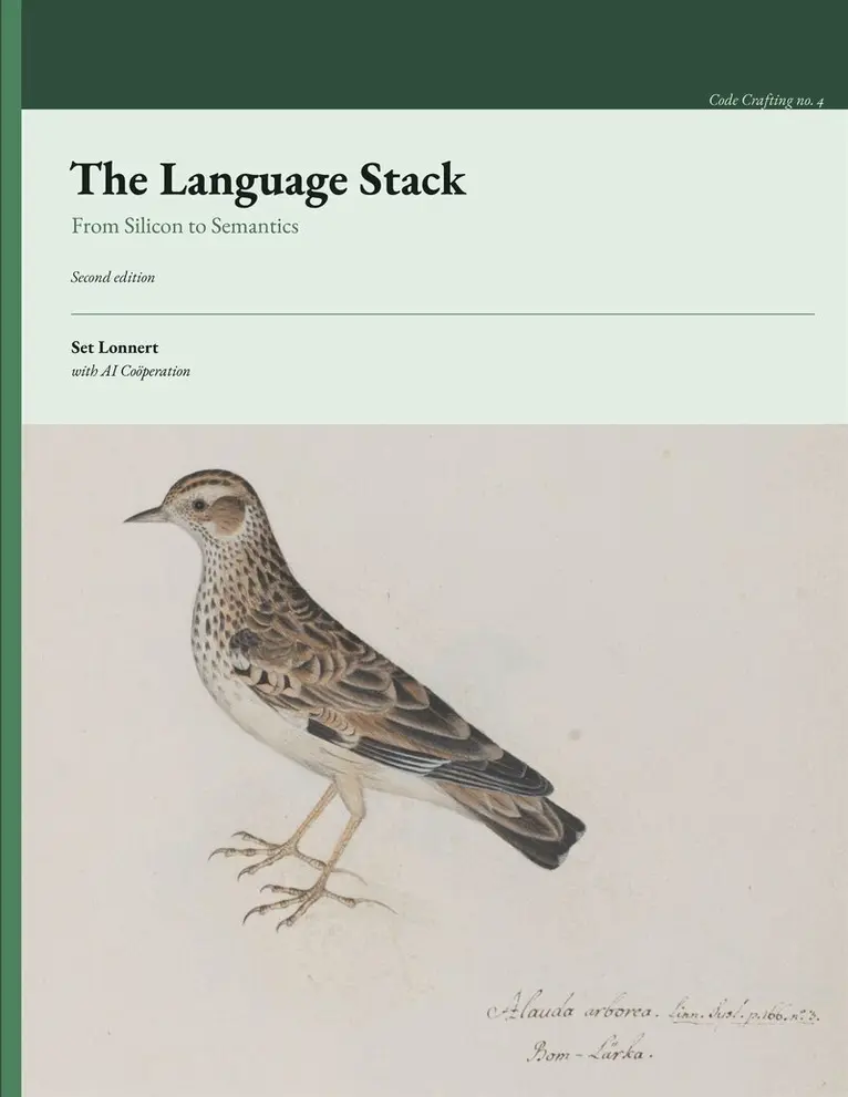 Set Lonnert - The Language Stack: From Silicon to Semantics, E-bok. Tillgänglighet: Lägg i varukorg