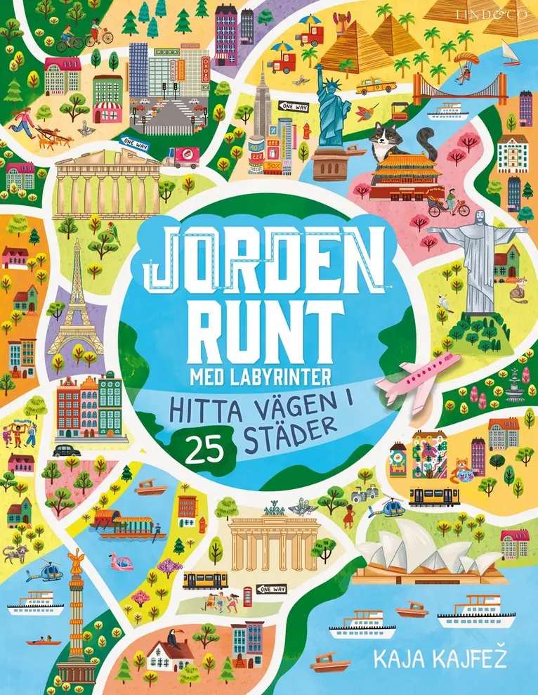 Bryony Davies, Frances Evans - Jorden runt med labyrinter : hitta vägen i 25 storstäder, Inbunden. Tillgänglighet: Kommande