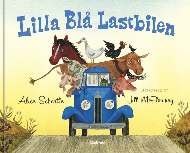 Alice Schertle - Lilla blå lastbilen, Kartonnage. Tillgänglighet: Kommande