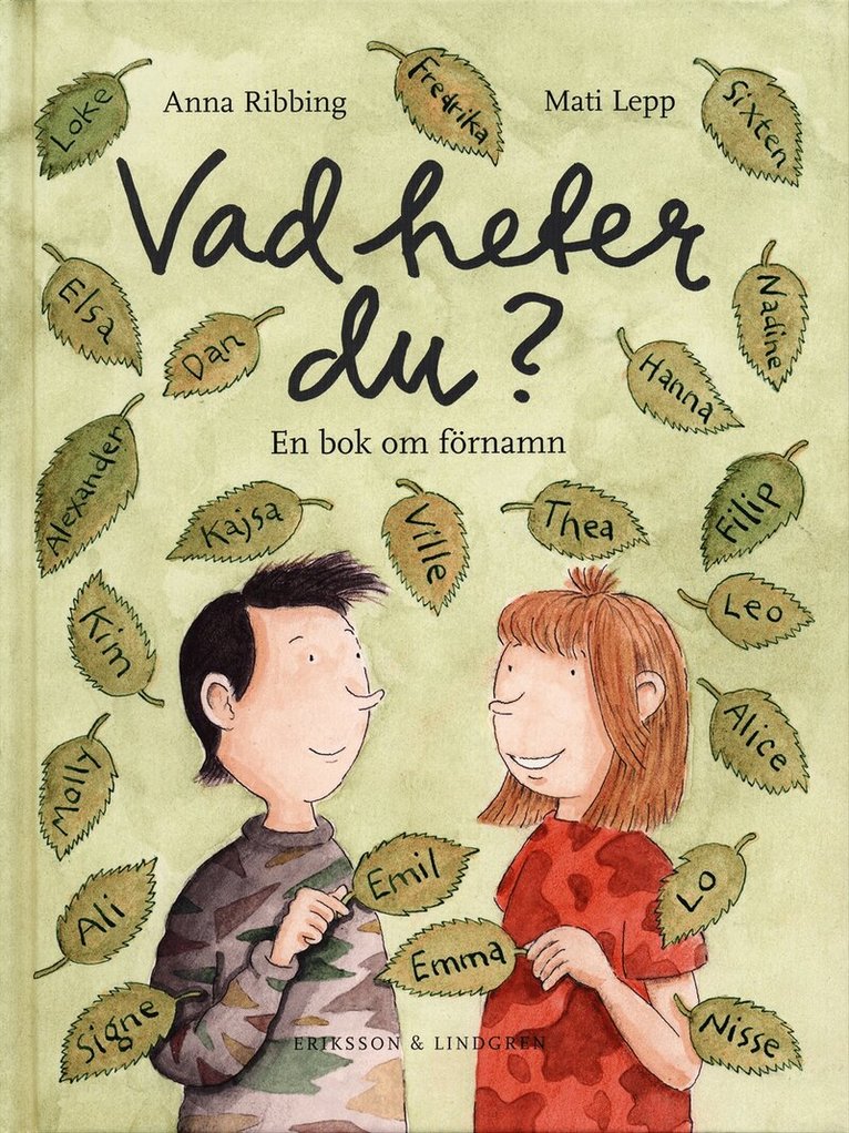 Anna Ribbing - Vad heter du? En bok om förnamn, Inbunden
