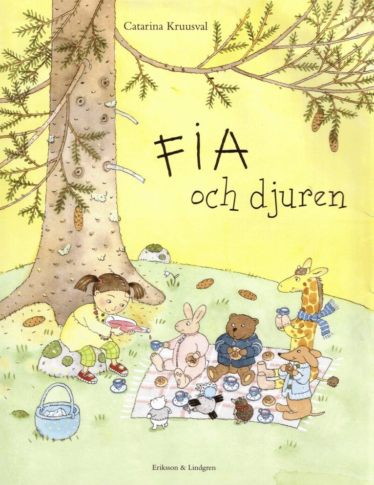 Catarina Kruusval - Fia och djuren, Kartonnage