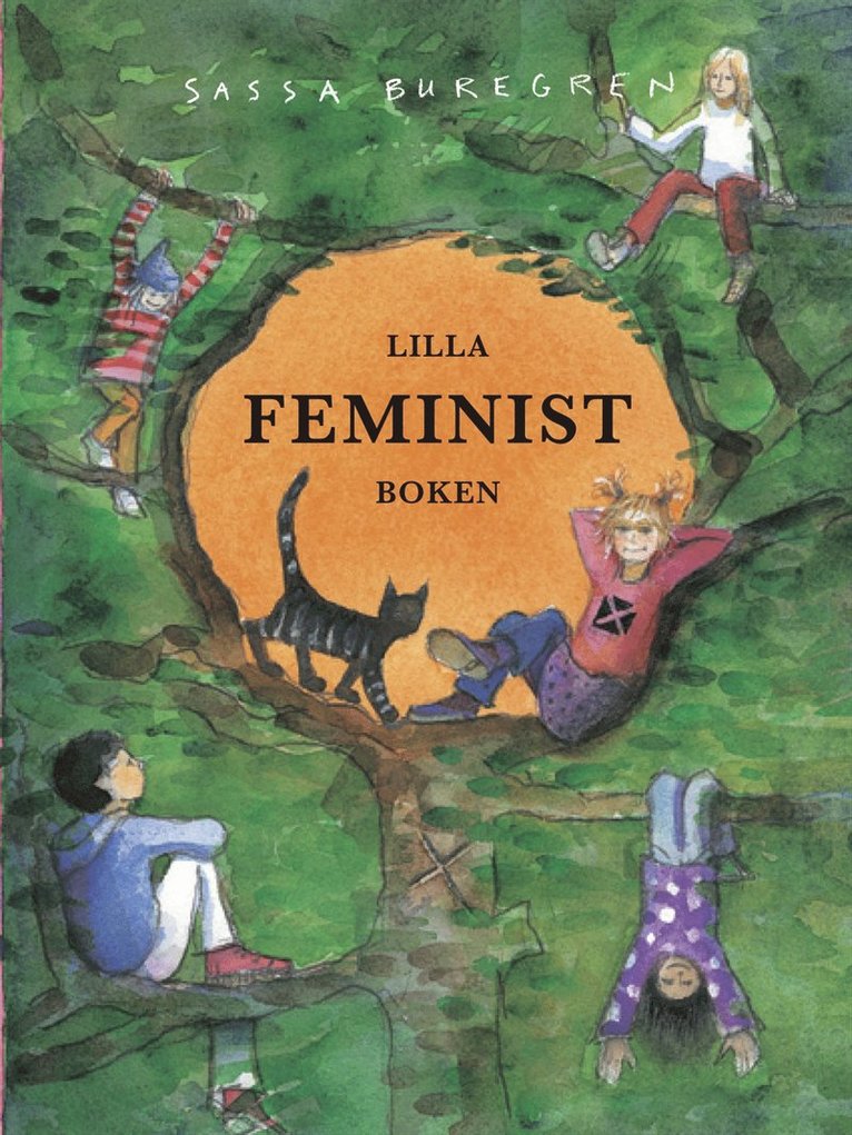 Sassa Buregren - Lilla feministboken, Kartonnage