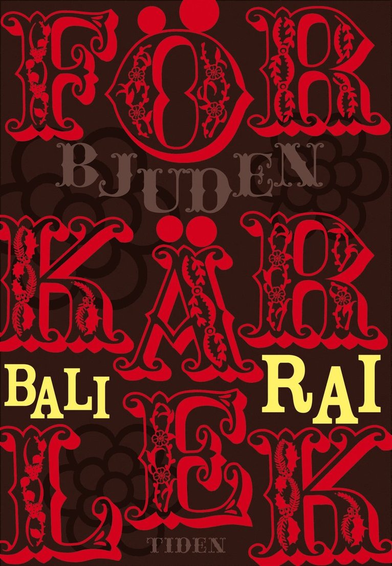 Bali Rai - Förbjuden kärlek, Kartonnage