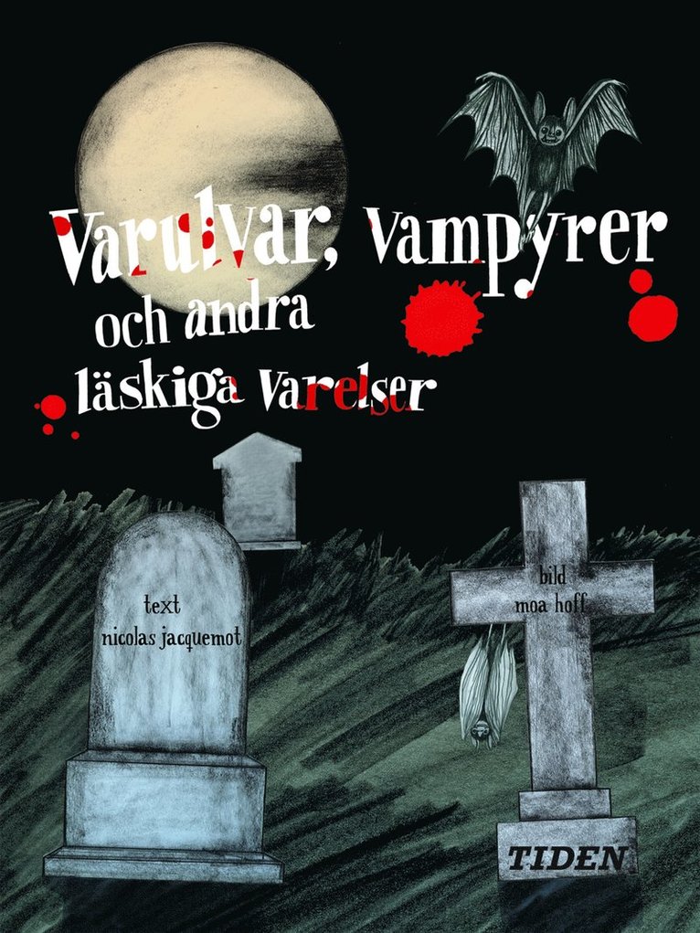 Nicolas Jacquemot - Varulvar, vampyrer och andra läskiga varelser, Kartonnage