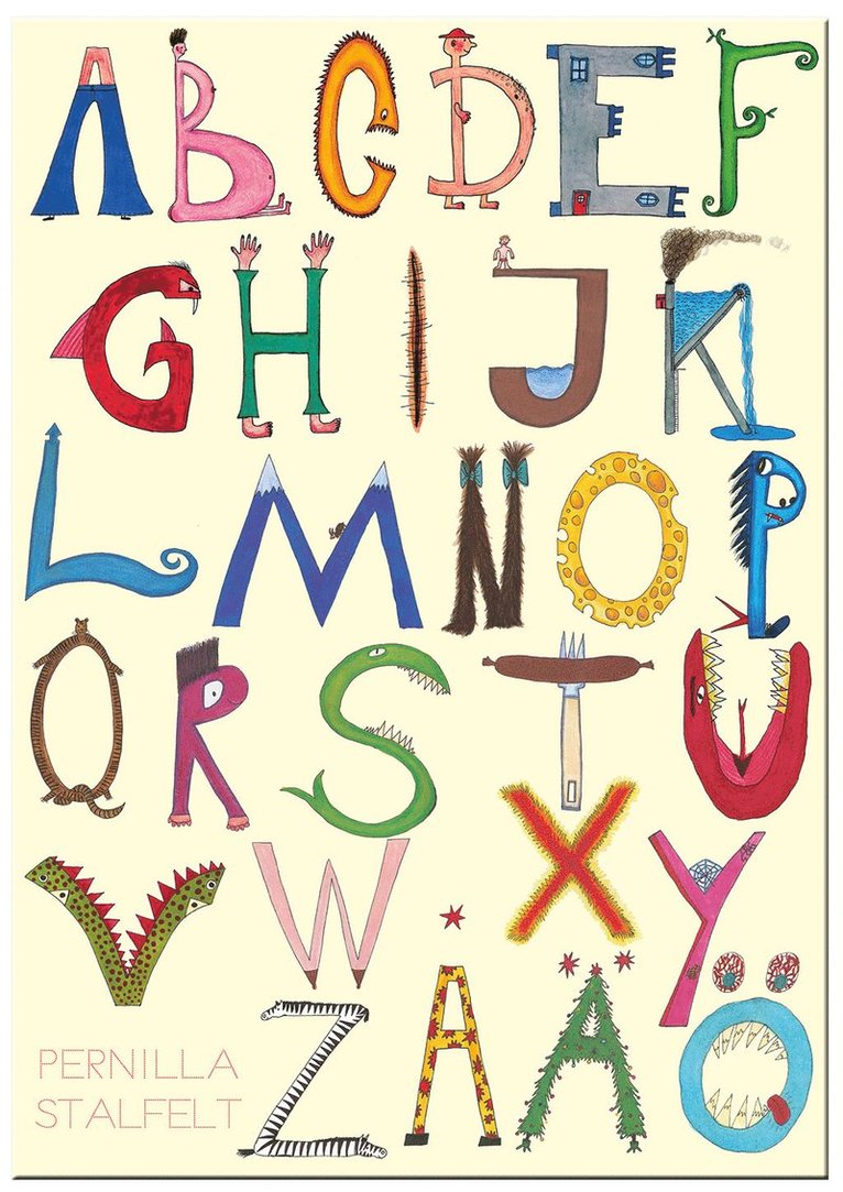 Pernillas Prilliga ABC pyssel, Häftad