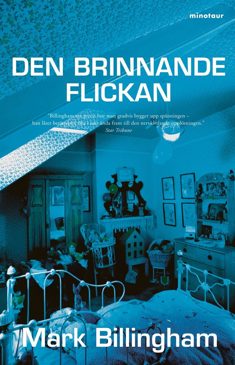 Mark Billingham - Den brinnande flickan, Inbunden