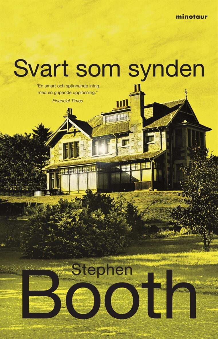 Stephen Booth - Svart som synden, Inbunden