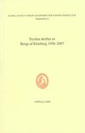 Tryckta skrifter av Bengt af Klintberg 1956-2007