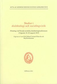 Studier i dialektologi och sociolingvistik