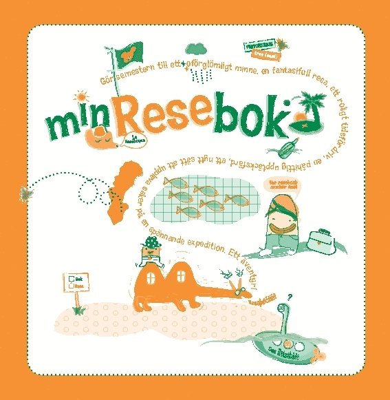 Åse Ekström - Min resebok, Häftad