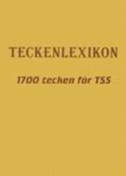 ERS AV 88621-30-6 Teckenlexikon 1700 tecken för TSS och teckenspråk, Häftad