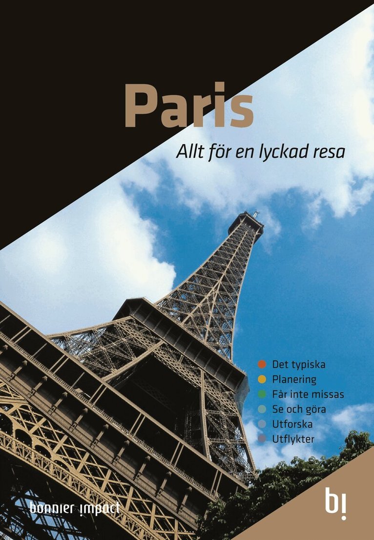 Paris : allt för en lyckad resa, Häftad