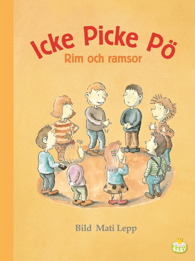Icke Picke Pö : rim och ramsor, Inbunden