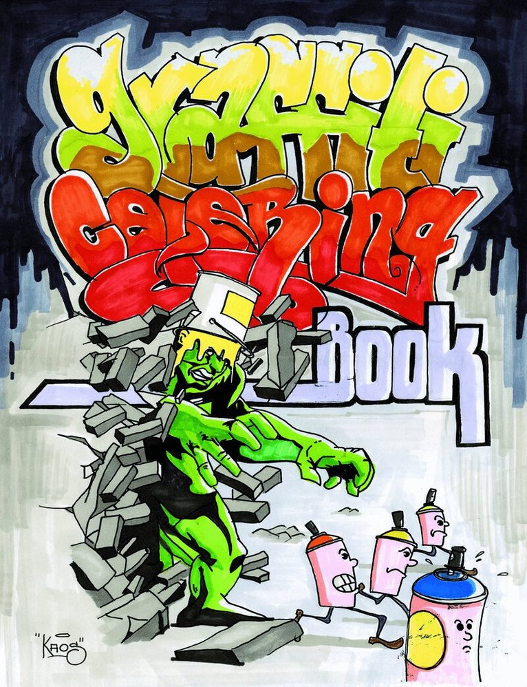 Uzi Wufc, Uzi Wufc - Graffiti Coloring Book, Häftad