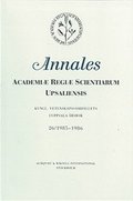 Kungl. Vetenskapssamhllets i Uppsala rsbok 26/1985-1986