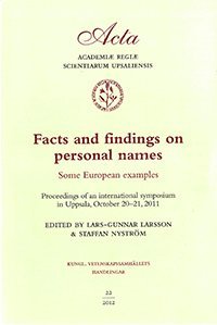 Facts and findings on personal names