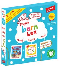 e-Bok Poppis Barnbox (turkos)