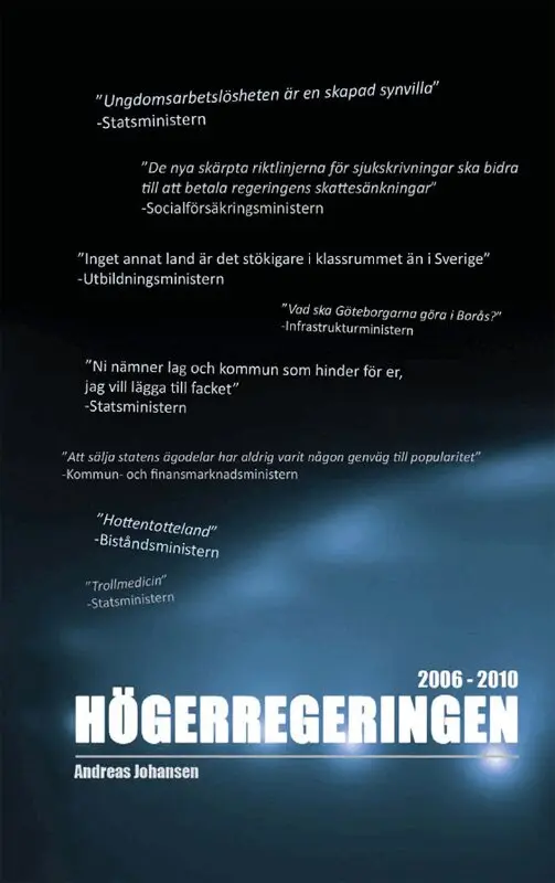 Andreas Johansen - Högerregeringen, E-bok. Tillgänglighet: Lägg i varukorg