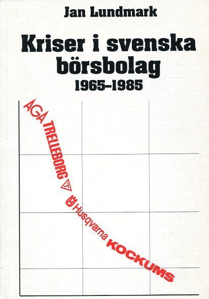 Jan Lundmark - Kriser i svenska börsbolag, Häftad