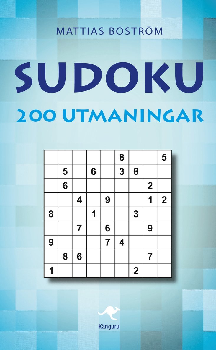 Mattias Boström - Sudoku : 200 utmaningar, Pocket