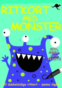 e-Bok Ritkort med monster