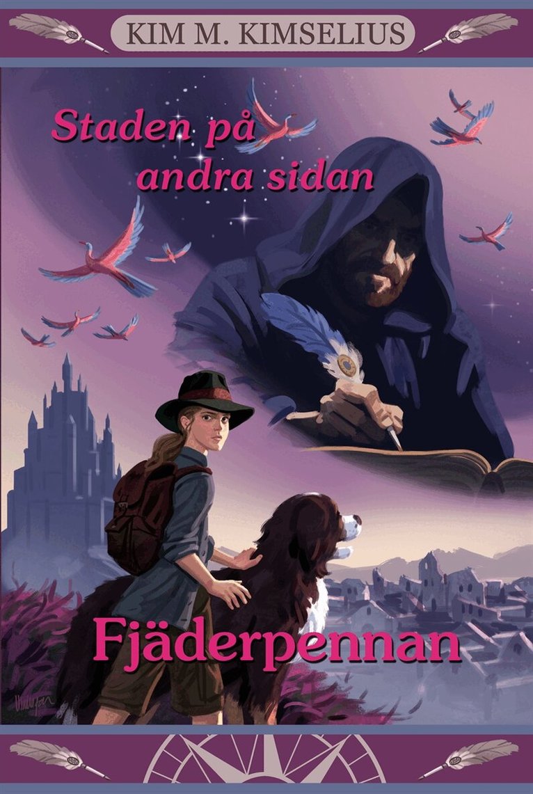 Kim M. Kimselius - Staden på andra sidan - Fjäderpennan, E-bok