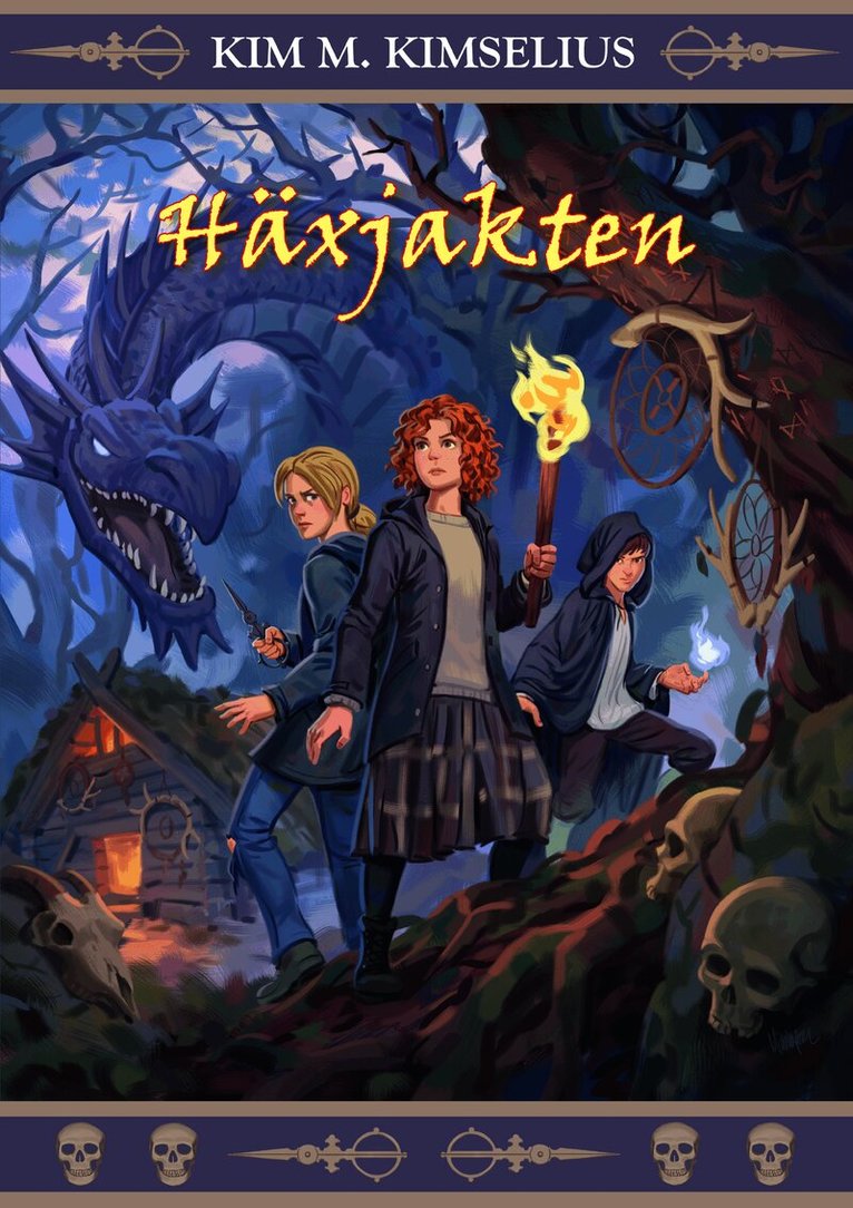 Kim M. Kimselius - Häxjakten, Kartonnage