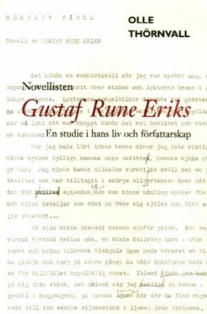 Olle Thörnvall - Novellisten Gustaf Rune Eriks, Häftad