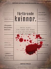 Förfärande kvinnor : gotisk skräck från Brontë till Gilman i urval och översättning av KG Johansson