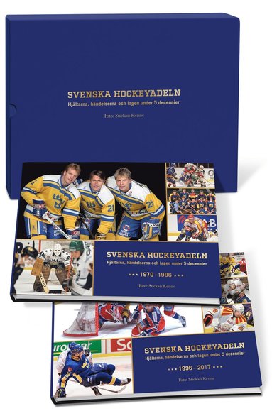 Svenska hockeyadeln : hjältarna händelserna och lagen under 5 decennier