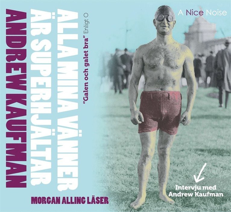 Andrew Kaufman - Alla mina vänner är superhjältar, Ljudbok