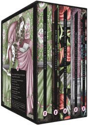 Maria Gripe, Jean Webster, Lewis Carroll, Frances Hodgson-Burnett, Louisa Alcott - Uppväxtklassiker (box). Alice i underlandet ; Den hemliga trädgården ; Pappa Långben ; Unga kvinnor ; Agnes Cecila : en sällsam historia, Kartonnage