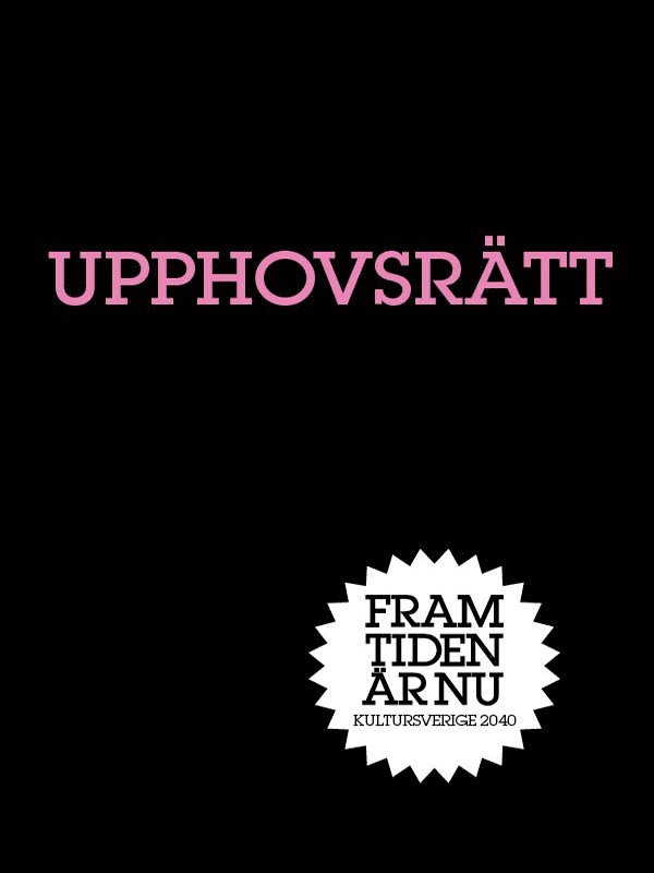 Katarina Renman Claesson - Upphovsrätt : En annan ordning, E-bok
