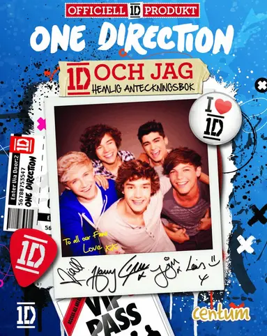 One Direction : 1D och jag hemlig minnesbok, Häftad