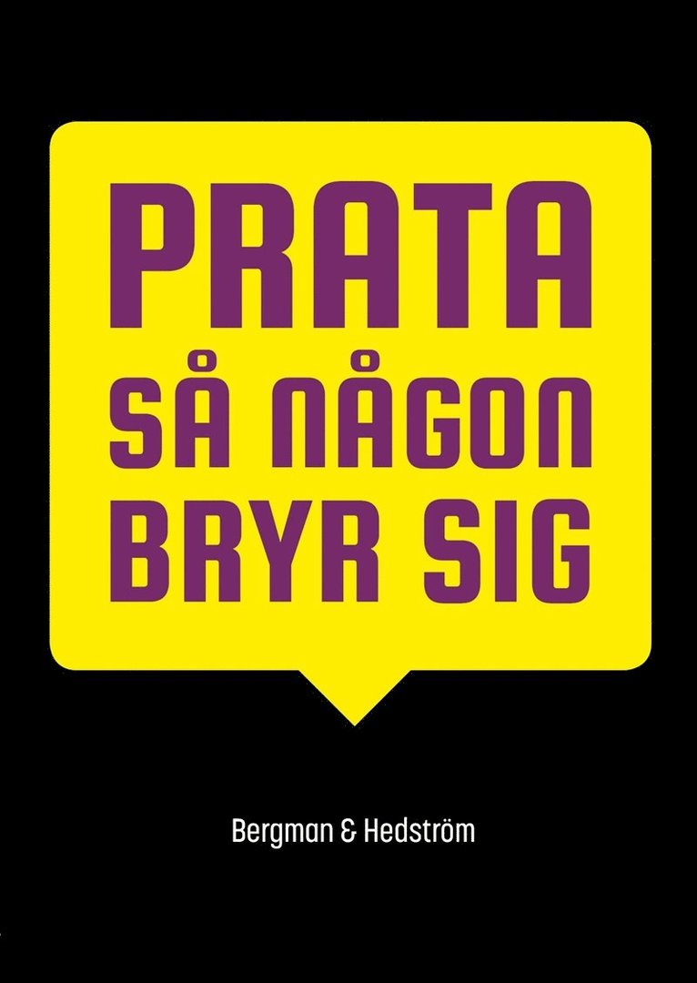 Joakim Hedström, Magnus Bergman - Prata så någon bryr sig, E-bok