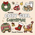Cozy Girl Christmas : Målarbok