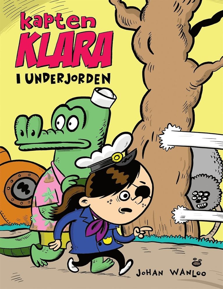 Johan Wanloo - Kapten Klara i underjorden, E-bok