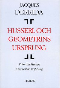 e-Bok Husserl och geometrins ursprung