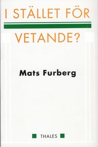 e-Bok I stället för vetande?