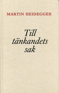 Till tnkandets sak