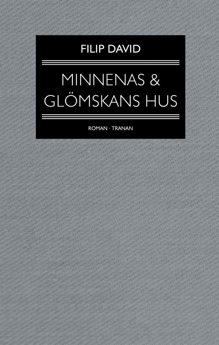 Filip David - Minnenas och glömskans hus, E-bok