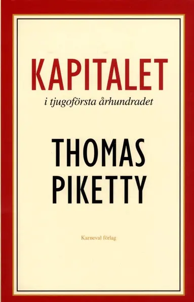 Thomas Piketty - Kapitalet i tjugoförsta århundradet, Storpocket