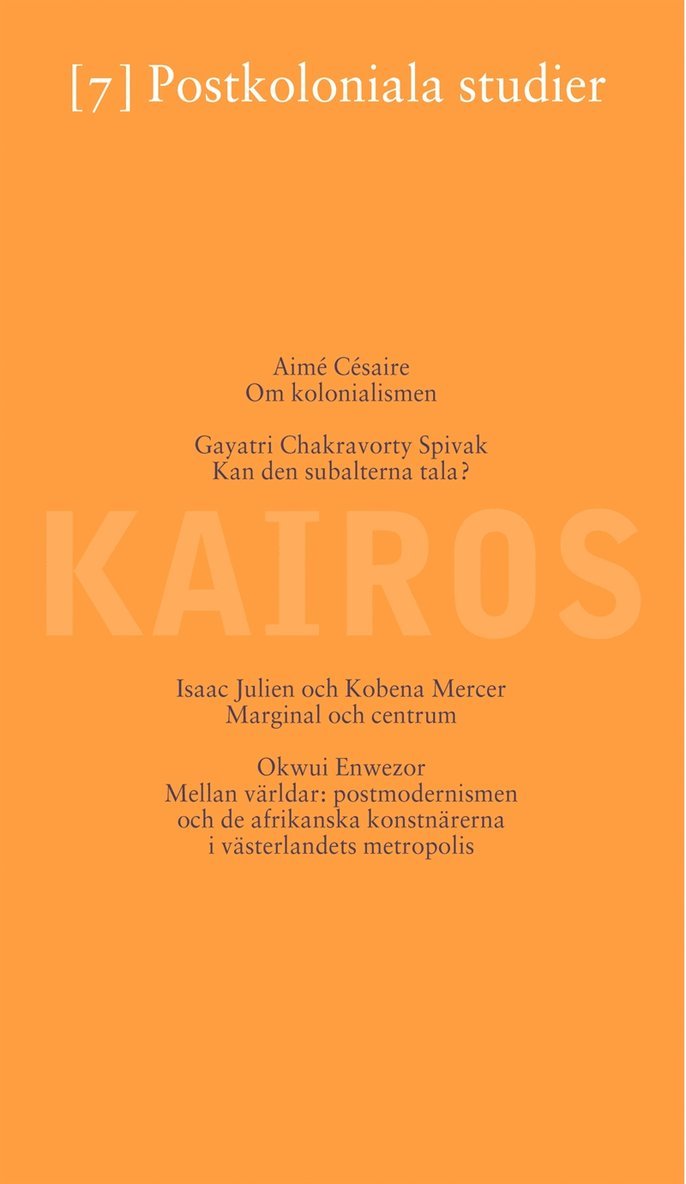 Mikela Lundahl - Postkoloniala studier, E-bok