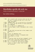 Nordiska sprk d och nu : artiklar av stockholmsforskare frn skilda tider
