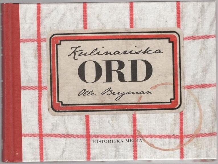 Olle Bergman - Kulinariska ord, E-bok